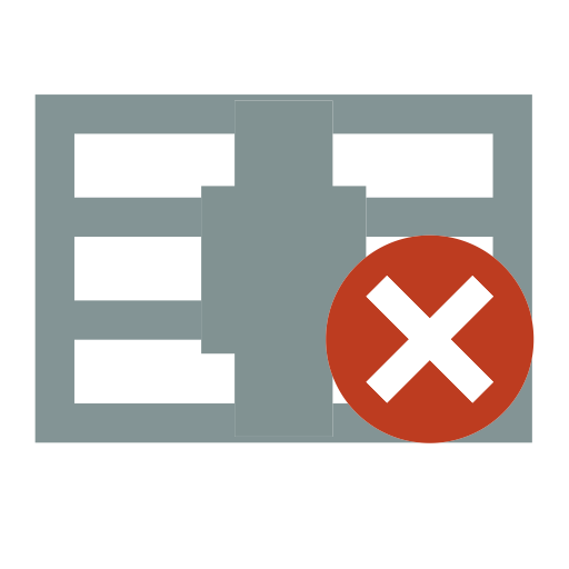 Delete Compressed Package svg vector icon