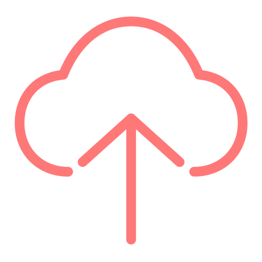 Upload svg vector icon