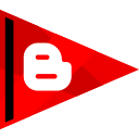blogger, media, online, social svg vector icon