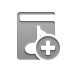 music,library,add icon