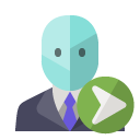 admin,right icon