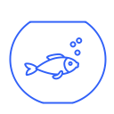 animals, aquarium, desire, fauna, fish, golden fish, wish svg vector icon