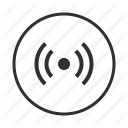 audio, coverage, network, radio, sound, volume icon