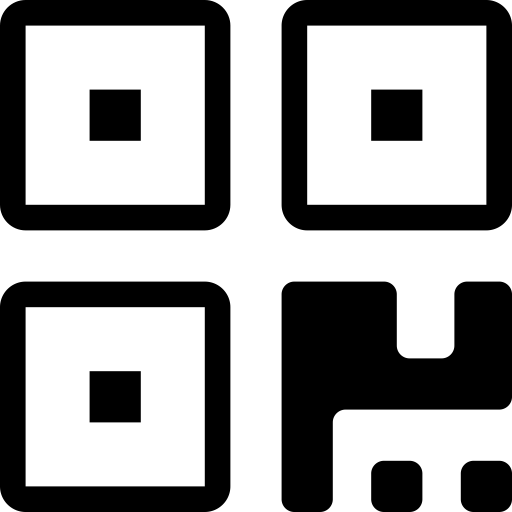 Two Dimensional Code Scan svg vector icon
