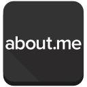 about, about me, about.me svg vector icon