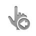 hand,point,left icon