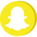 communication, media, network, snapchat, social svg vector icon