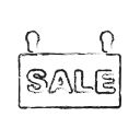 advertise, board, business, sale svg vector icon