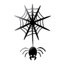 halloween, scary, spider icon