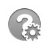 help,gear icon