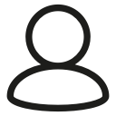 man, person, user svg vector icon