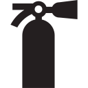 extinguisher, fire, firemen, protection, safe, safety svg vector icon