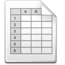 spreadsheet icon
