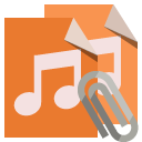file,type,audio,attachment icon