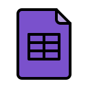 data, file, google, service, sheet, spreadsheets, suit svg vector icon