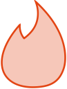 line, social, tinder, transparent svg vector icon