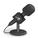 foam, metallicholes, mic icon
