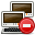 gnome,netstatus,error,computer,minus,network,warning,alert,wrong,subtract,exclamation icon