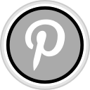 connect, media, pinterest, social svg vector icon