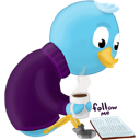 book, fall, follow, me icon