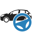 car, citroen, vehicle svg vector icon