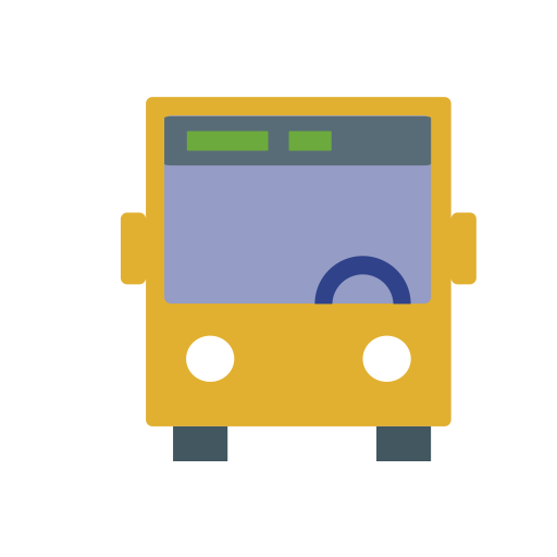 Bus svg vector icon