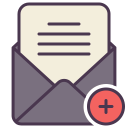 email, envelope, letter, mail, message svg vector icon