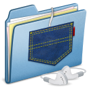 blue,pocket,ipod,shuffle icon