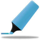 highlightmarker,blue icon
