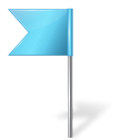 azure, base, flag, left, map, marker icon