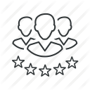 accounts, clients, customers, people, team, testimonials, users icon