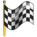 checkered, flag, goal icon