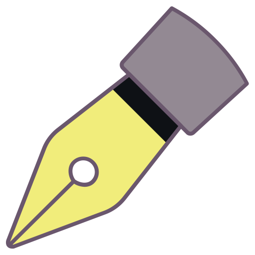 Pen svg vector icon