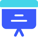 analytics, business, chart, graph, presentation svg vector icon