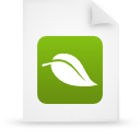 document, eco, eco-friendly, file, green, organic, paper icon