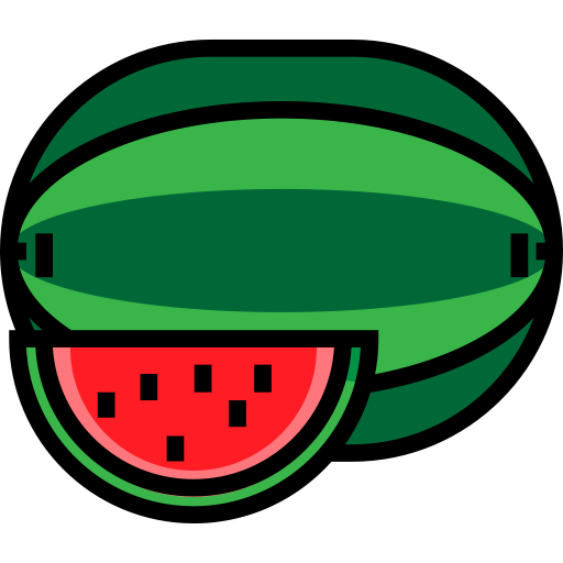 Watermelon svg vector icon