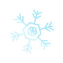 christmas, flake, merry, snow svg vector icon