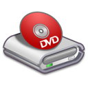 dvd, rom icon