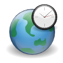 clock, earth, globe, internet, world icon