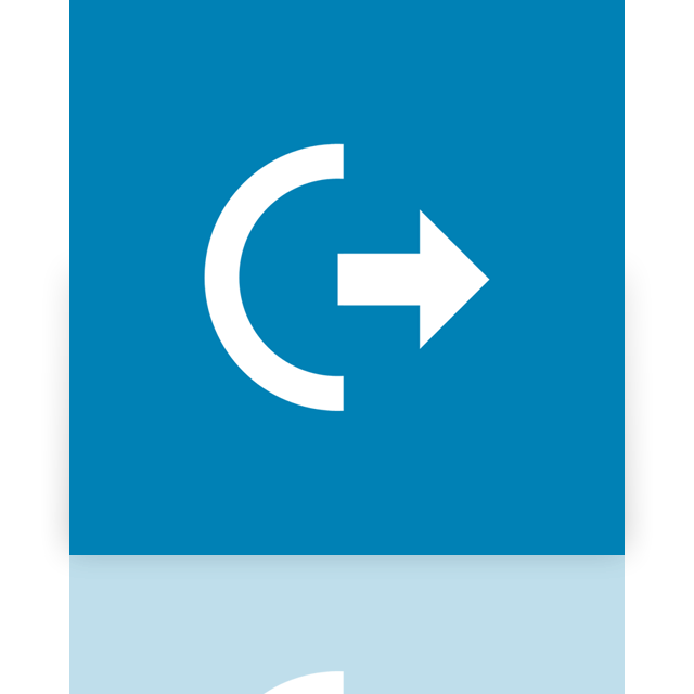power,log,off,mirror icon