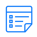 list, note svg vector icon