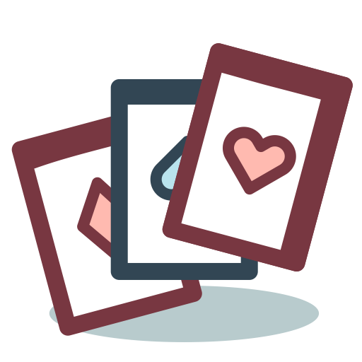 Cards svg vector icon