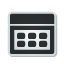 application, sticker icon