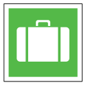 bag, code, emergency, sign, sos, suitcase svg vector icon