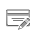 credit,card,pencil icon