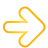 arrow, basic, right, yellow icon