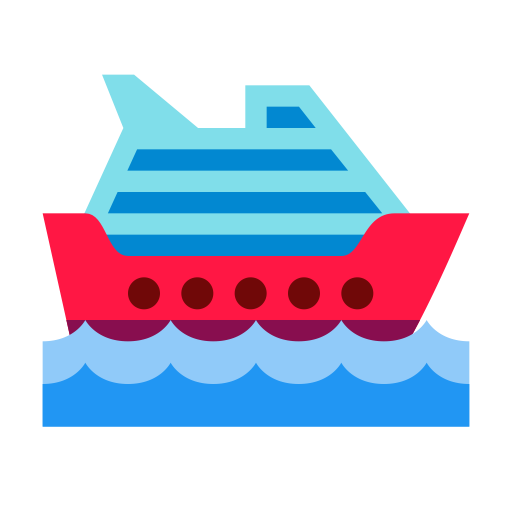 Cruise Ship svg vector icon
