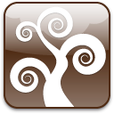 swirly,tree,plant icon