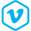 media, movie, share, social, video, vimeo, yumminky svg vector icon