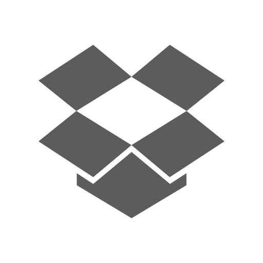 Pop Dropbox svg vector icon